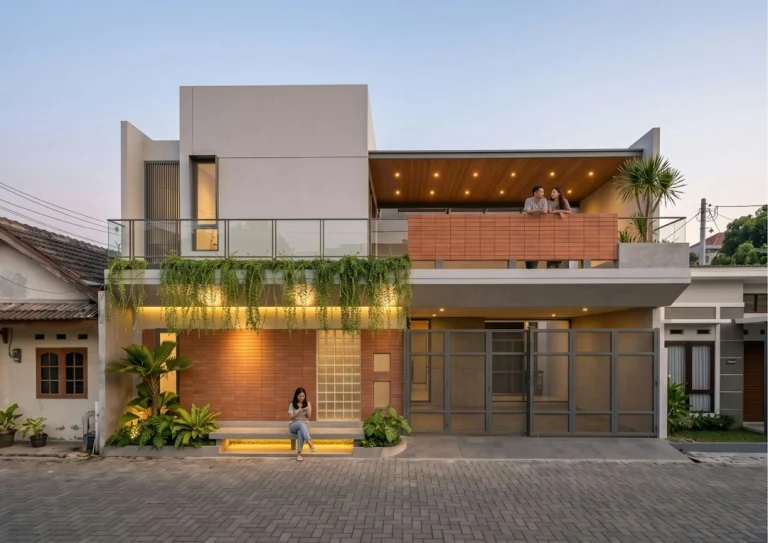 Jenis Material Fasad Rumah Minimalis dan Bangunan Modern